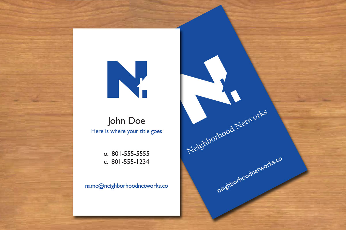 Neighborhood Networks Business Card