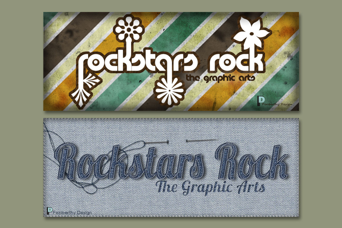Facebook Cover Text Effect